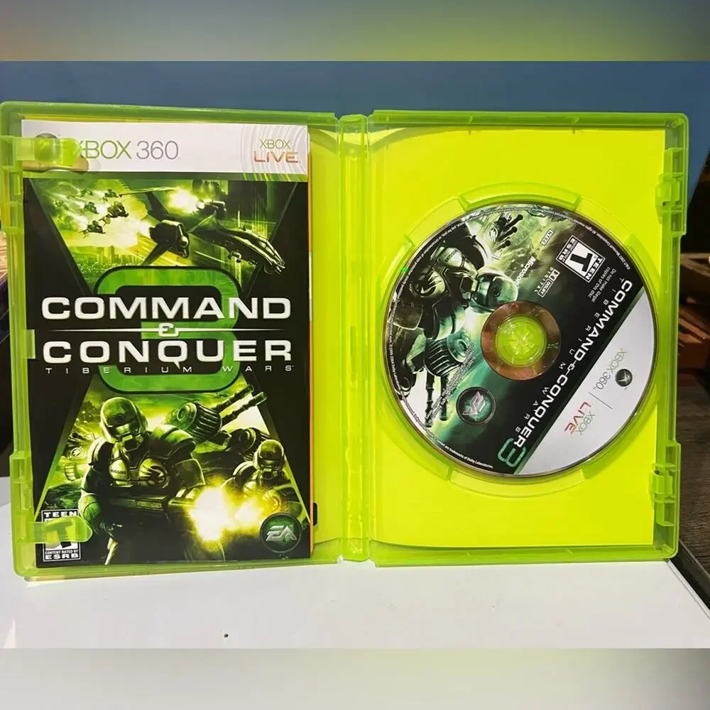 Command & Conquer 3: Tiberium Wars XBOX 360 Shooter Video Game